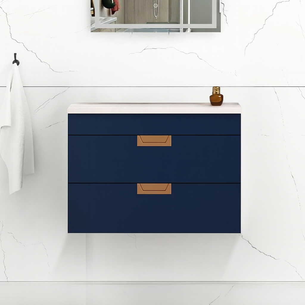 BELOFAY Swindon 600mm Wall-Mounted Bathroom Vanity Unit