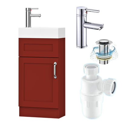 BELOFAY Crawley 400mm Floor Standing Bathroom Vanity Unit With Basin