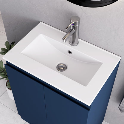 BELOFAY Denvor 600mm Floor Standing Bathroom Vanity Unit With Basin