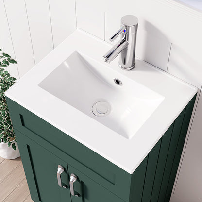 BELOFAY Crawley 500mm Floor Standing Bathroom Vanity Unit With Basin