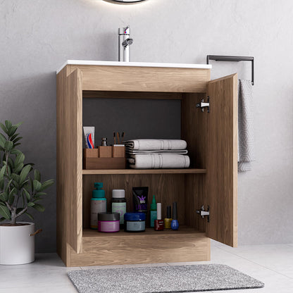 BELOFAY Denvor 600mm Floor Standing Bathroom Vanity Unit With Basin