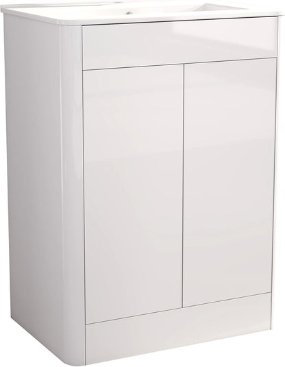 BELOFAY Edison 600mm Floor Standing Bathroom Vanity Unit With Basin