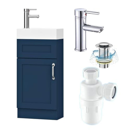 BELOFAY Crawley 400mm Floor Standing Bathroom Vanity Unit With Basin