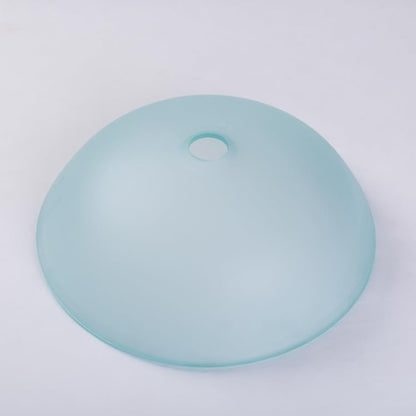 BELOFAY Round Modern Frosted Glass Bowl Bathroom Counter Top Sink