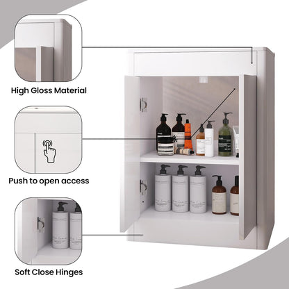BELOFAY Edison 600mm Floor Standing Bathroom Vanity Unit With Basin