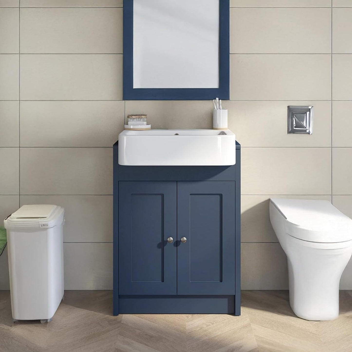 BELOFAY Crawlex 600mm Floor Standing Bathroom Vanity Unit With Basin