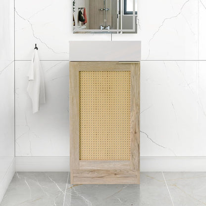 BELOFAY Franklin 400mm Floor Standing Bathroom Vanity Unit With Basin