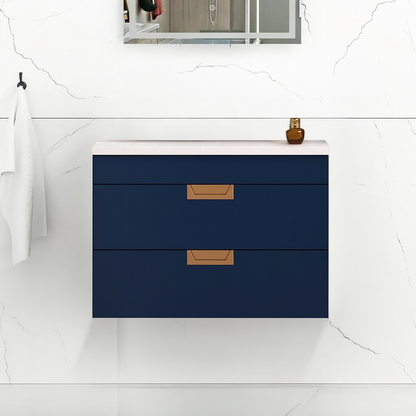 BELOFAY Swindon 600mm Wall-Mounted Bathroom Vanity Unit