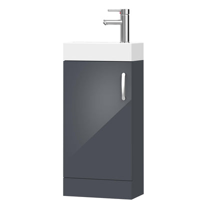 BELOFAY New York 400mm Floor Standing Bathroom Vanity Unit With Basin