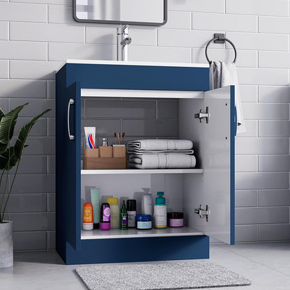 BELOFAY New York 600mm Floor Standing Bathroom Vanity Unit With Basin