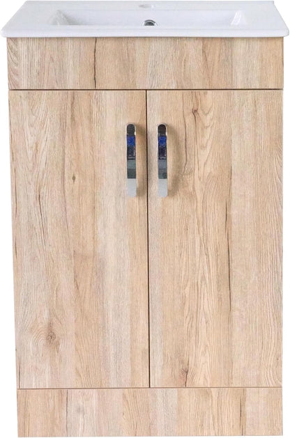 BELOFAY New York 500mm Floor Standing Bathroom Vanity Unit With Basin