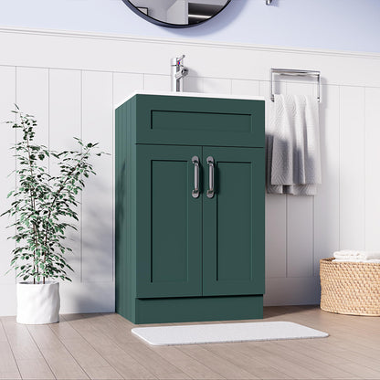 BELOFAY Crawley 500mm Floor Standing Bathroom Vanity Unit With Basin