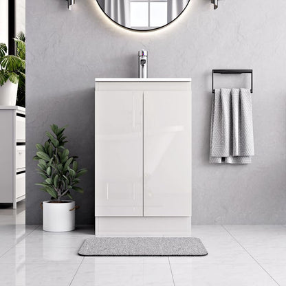 BELOFAY Denvor 500mm Floor Standing Bathroom Vanity Unit With Basin