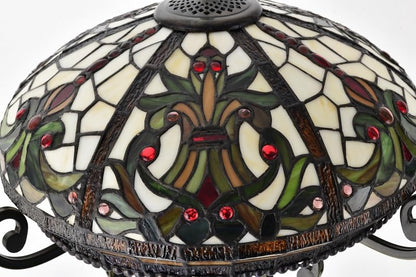 BELOFAY Tiffany Floor Lamps, Stained Glass Handmade Tiffany Lights Floor Lamps for Bedrooms, Living Room and Lounge