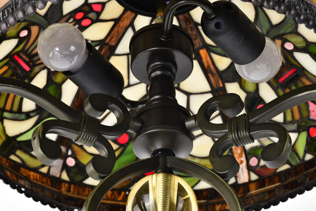 BELOFAY Tiffany Floor Lamps, Stained Glass Handmade Tiffany Lights Floor Lamps for Bedrooms, Living Room and Lounge