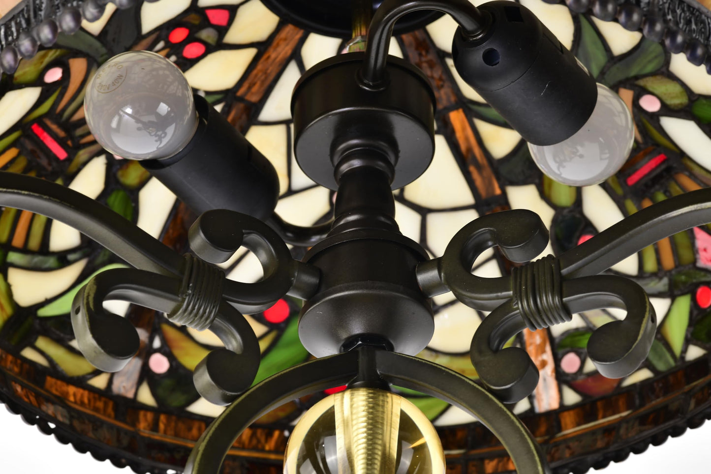 BELOFAY Tiffany Floor Lamps, Stained Glass Handmade Tiffany Lights Floor Lamps for Bedrooms, Living Room and Lounge