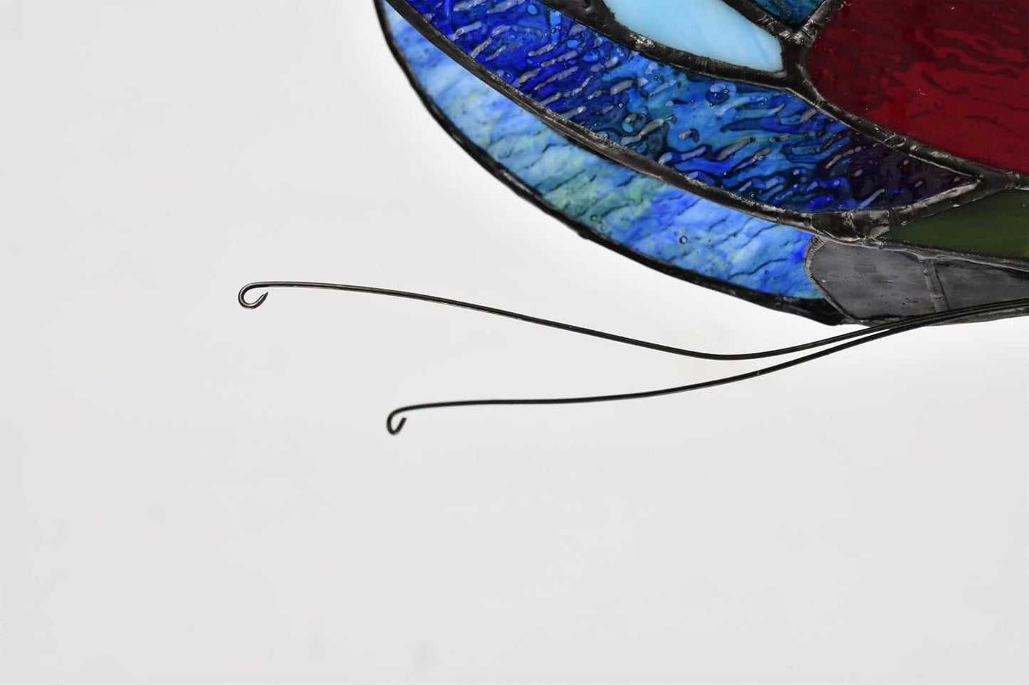 BELOFAY Tiffany Stained Glass Handmade Vintage Bedside Table Lamps for Bedroom (8 inches)