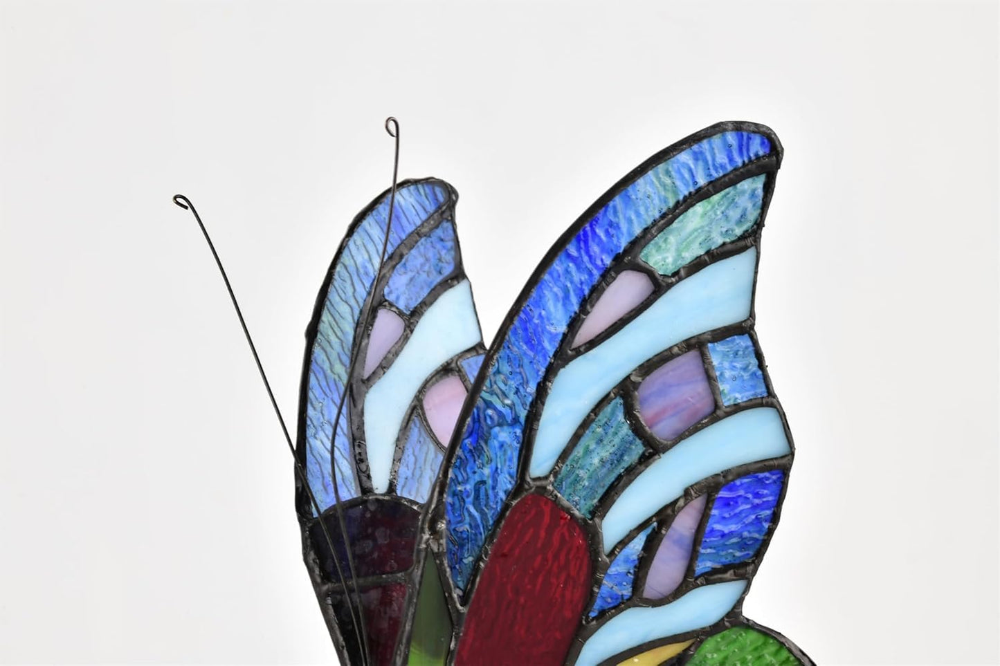 BELOFAY Tiffany Stained Glass Handmade Vintage Bedside Table Lamps for Bedroom (8 inches)