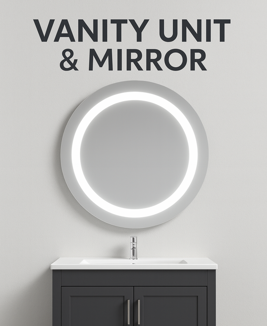 Vanity Unit/Mirror Bundle