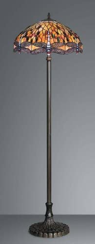 BELOFAY Tiffany Floor Lamps, Stained Glass Handmade Tiffany Lights Floor Lamps for Bedrooms, Living Room and Lounge