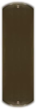 BELOFAY Toughened Grey Tinted Glass Decking Panel – Stair/Balcony Railing Infill, Easy Fit (Chrome Clamps Sold Separately)