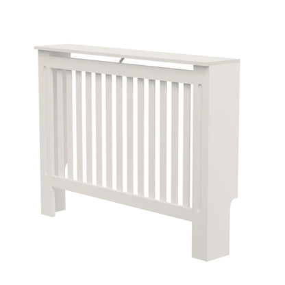 BELOFAY White Radiator Cover with Stylish Compact Shelf, Durable & Space-Saving, Easy Assembly for Modern Homes