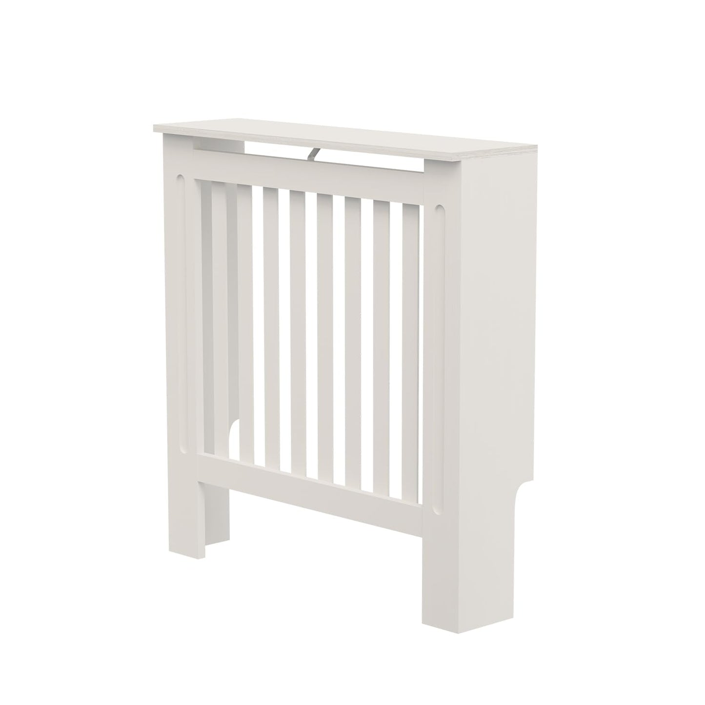 BELOFAY White Radiator Cover with Stylish Compact Shelf, Durable & Space-Saving, Easy Assembly for Modern Homes