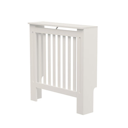 BELOFAY White Radiator Cover with Stylish Compact Shelf, Durable & Space-Saving, Easy Assembly for Modern Homes