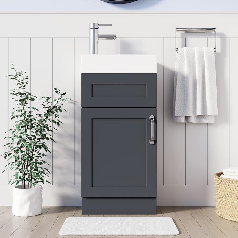 BELOFAY Crawley 400mm Floor Standing Bathroom Vanity Unit With Basin