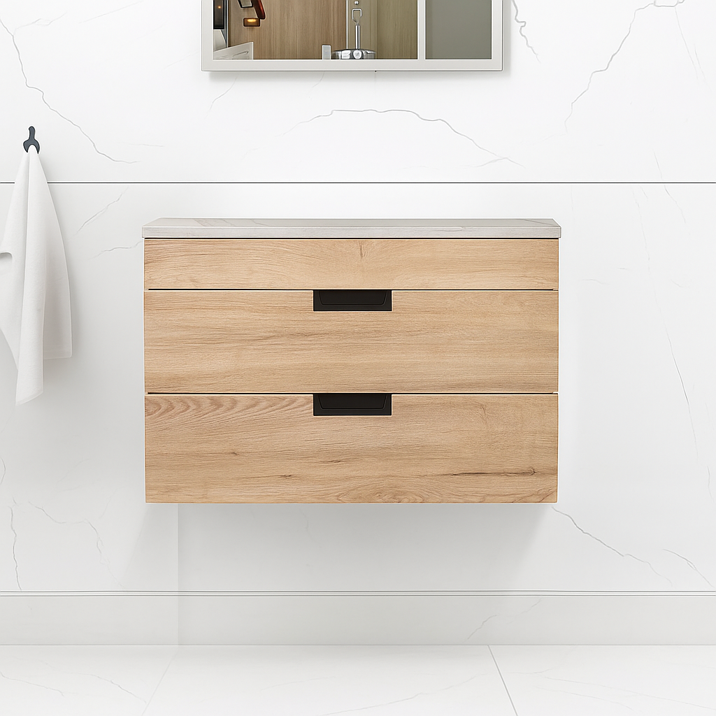 BELOFAY Swindon 600mm Wall-Mounted Bathroom Vanity Unit