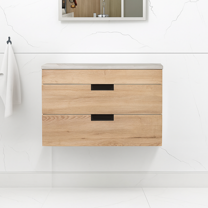BELOFAY Swindon 600mm Wall-Mounted Bathroom Vanity Unit