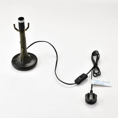 BELOFAY Elegant Floral Tiffany Stained Glass Bedside Lamp – Handmade Vintage, 8" Shade Diameter x 13" Stand Height